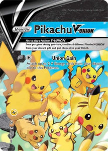 Pikachu V-UNION (SWSH139) (Celebrations) [Sword & Shield: Black Star Promos]