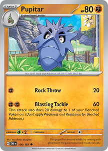 Pupitar (106/197) [Scarlet & Violet: Obsidian Flames]