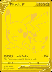 Pikachu V (SWSH145) (Celebrations) [Sword & Shield: Black Star Promos]