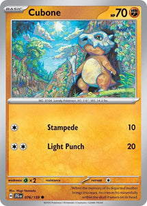 Cubone (076/159) [Scarlet & Violet: Journey Together]