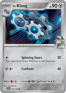 N's Klang (104/159) [Scarlet & Violet: Journey Together]