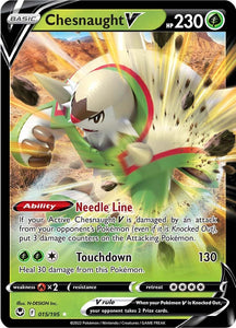 Chesnaught V (015/195) [Sword & Shield: Silver Tempest]