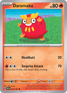 Darumaka (034/197) [Scarlet & Violet: Obsidian Flames]