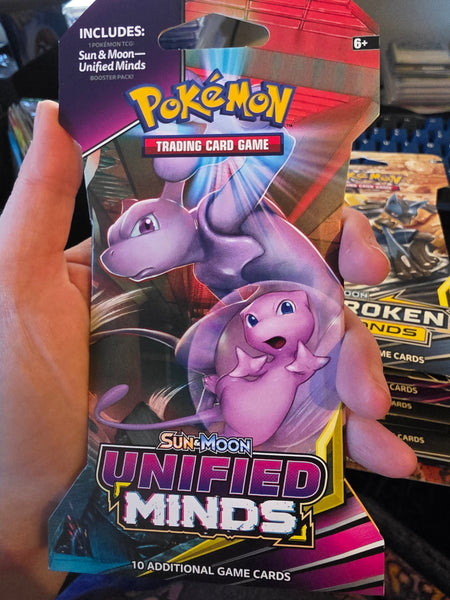 Sun & Moon: Unified Minds - Sleeved Booster Pack