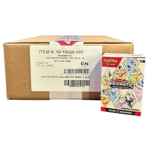 Prismatic Evolutions - Booster Bundle Case