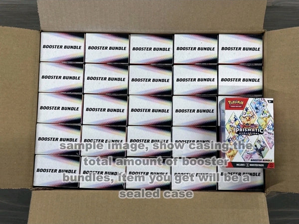 Prismatic Evolutions - Booster Bundle Case