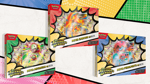 Mega Evolution: Ascended Heroes - Mega ex Boxes Case