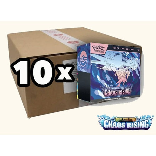 Mega Evolution: Chaos Rising Elite Trainer Box Case