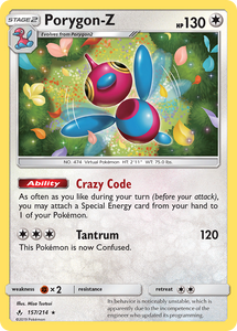 Porygon-Z (157/214) [Sun & Moon: Unbroken Bonds]