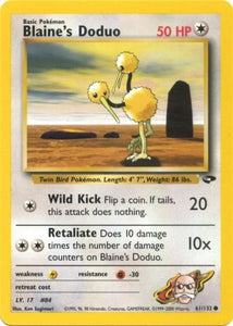 Blaine's Doduo (61/132) [Gym Challenge Unlimited]