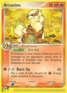 Arcanine (15/100) [EX: Sandstorm]
