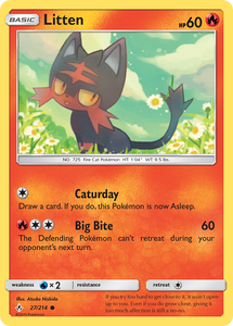Litten (27/214) [Sun & Moon: Unbroken Bonds]