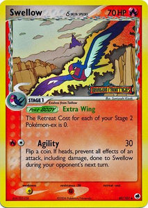 Swellow (40/101) (Delta Species) (Stamped) [EX: Dragon Frontiers]