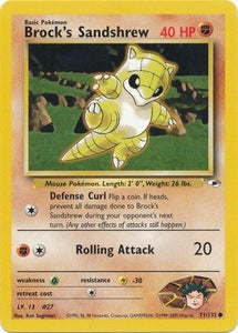 Brock's Sandshrew (71/132) [Gym Heroes Unlimited]