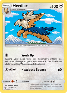 Herdier (175/236) [Sun & Moon: Cosmic Eclipse]