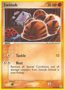 Swinub (79/109) [EX: Team Rocket Returns]