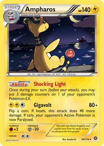 Ampharos (40/114) [XY: Steam Siege]