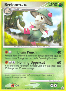 Breloom (45/132) [Diamond & Pearl: Secret Wonders]