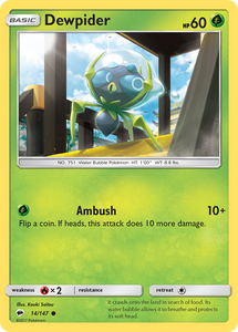 Dewpider (14/147) [Sun & Moon: Burning Shadows]