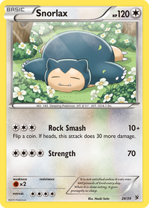 Snorlax (26/39) [XY: Kalos Starter Set]