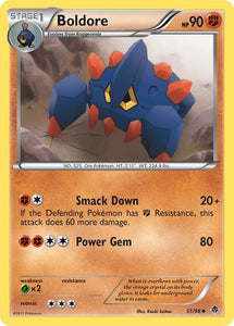 Boldore (51/98) (Cracked Ice Holo) (Blister Exclusive) [Black & White: Emerging Powers]