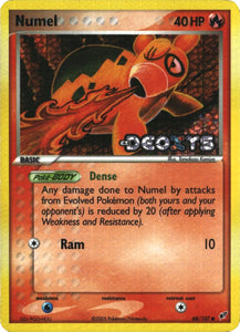 Numel (68/107) (Stamped) [EX: Deoxys]