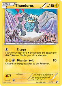 Thundurus (50/113) (Theme Deck Exclusive) [Black & White: Legendary Treasures]