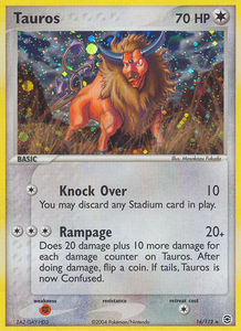 Tauros (16/112) [EX: FireRed & LeafGreen]