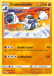 Crabominable (085/198) [Sword & Shield: Chilling Reign]