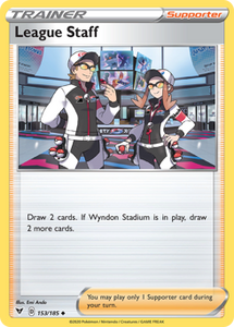 League Staff (153/185) [Sword & Shield: Vivid Voltage]
