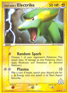 Team Aqua's Electrike (27/95) [EX: Team Magma vs Team Aqua]