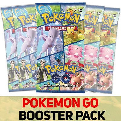 Pokemon Go Booster packs PG Collectables Pokemon Go Booster packs PG Collectables